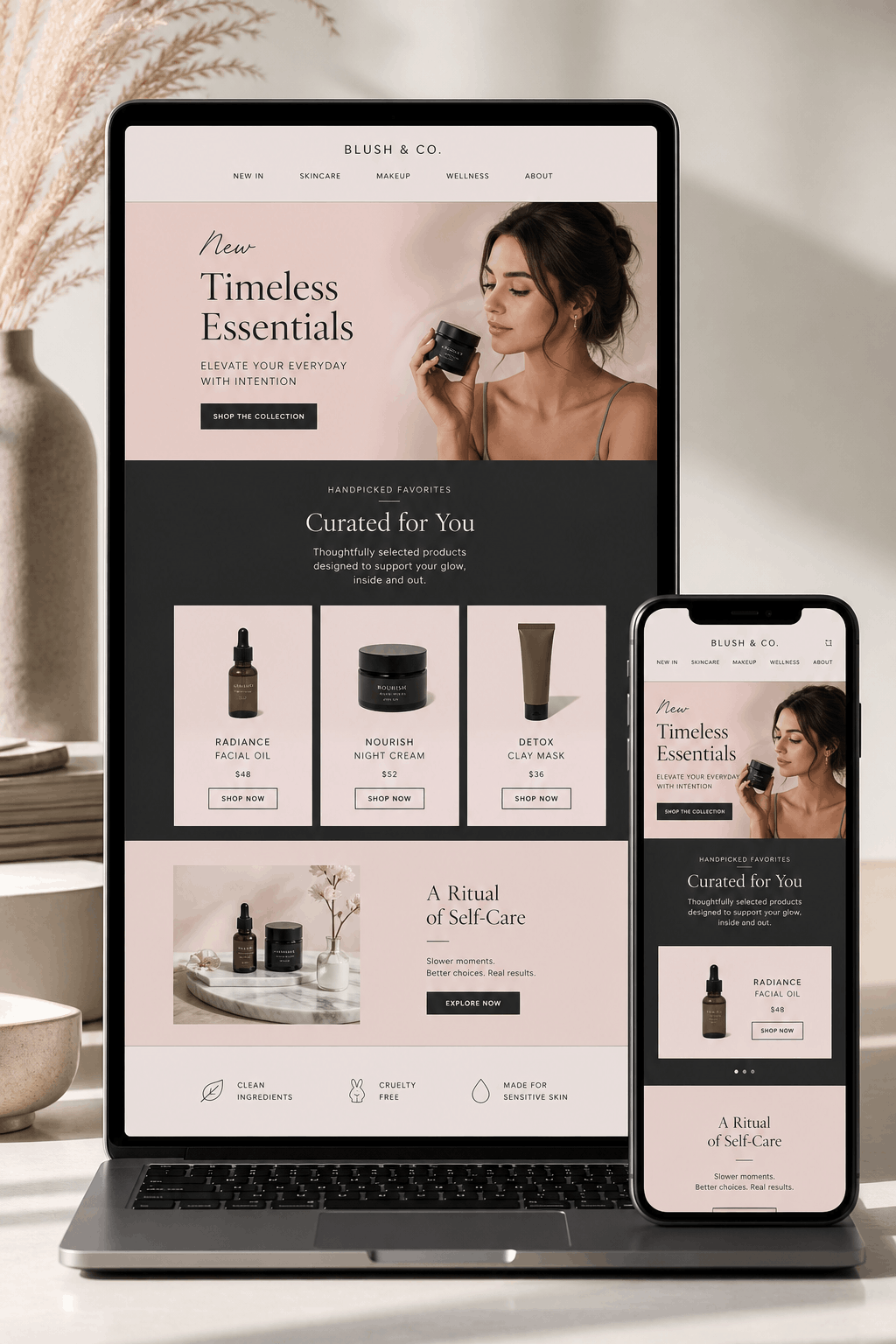 Email marketing template